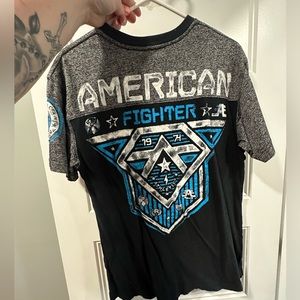 Large American fighter shirt